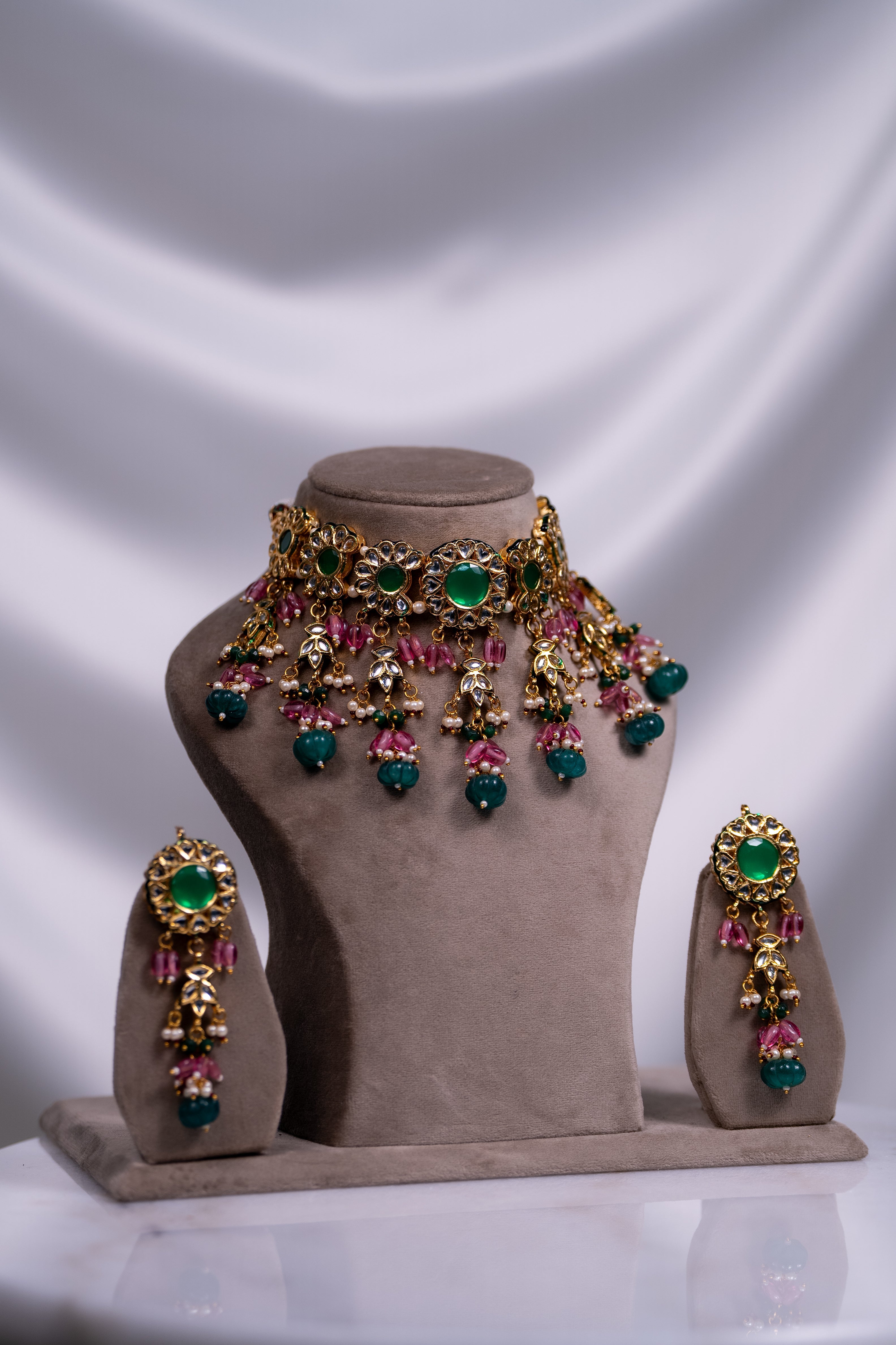 Jade Necklace Set